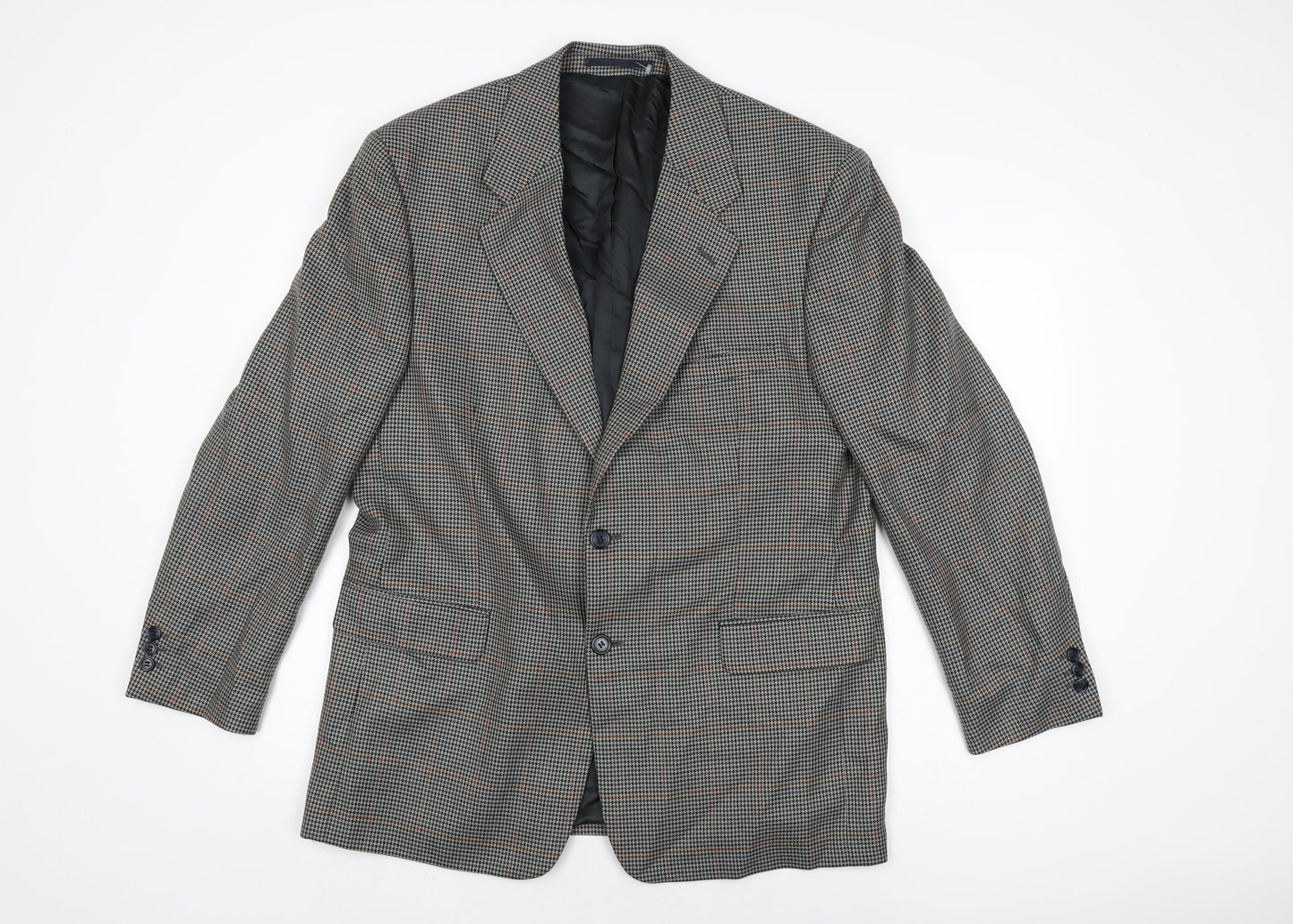 Mens UK Size 42 Brook Taverner Regular Grey Suit Jacket