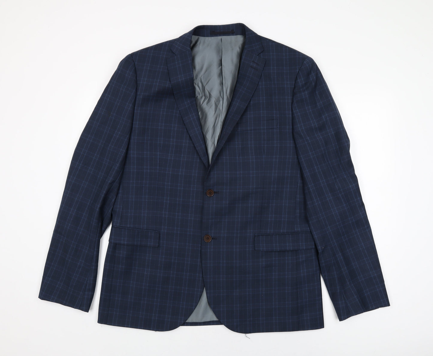Mens UK Size 44 NEXT Regular Blue Suit Jacket