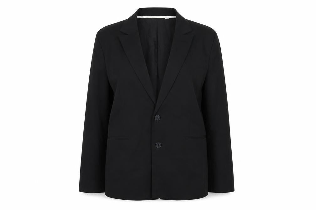 Womens UK Size 12 COLLUSION Black Biker Coat