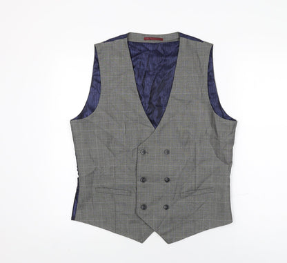 Mens UK Size L Burton Regular Grey Suit Jacket