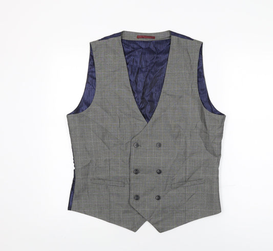 Mens UK Size L Burton Regular Grey Suit Jacket
