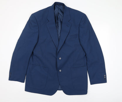 Mens UK Size 40 Gurteen Regular Blue Suit Jacket