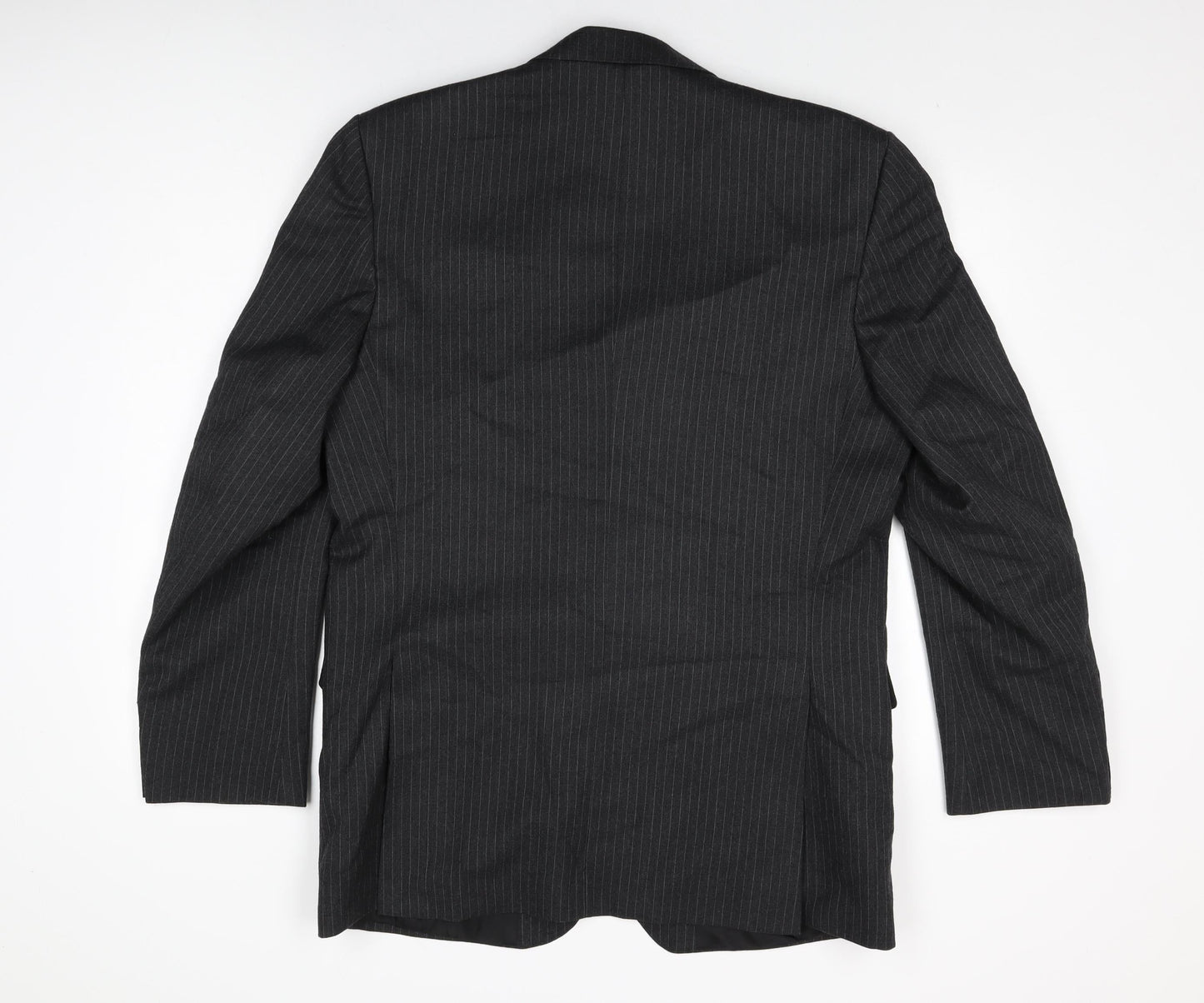 Mens UK Size 42 Debenhams Regular Black Suit Jacket