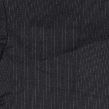 Mens UK Size 42 Debenhams Regular Black Suit Jacket