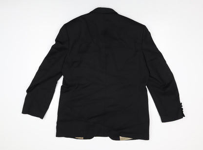 Mens UK Size 40 Marks and Spencer Regular Black Suit Jacket