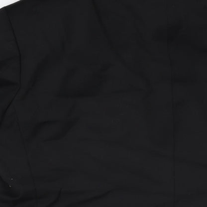 Mens UK Size 40 Marks and Spencer Regular Black Suit Jacket