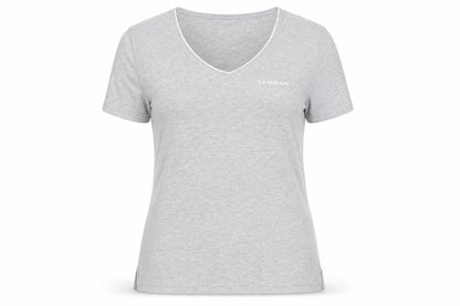 Womens UK Size 12 LA Gear Grey Basic T-Shirt