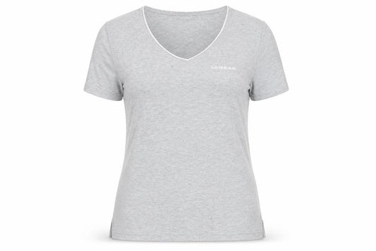 Womens UK Size 12 LA Gear Grey Basic T-Shirt