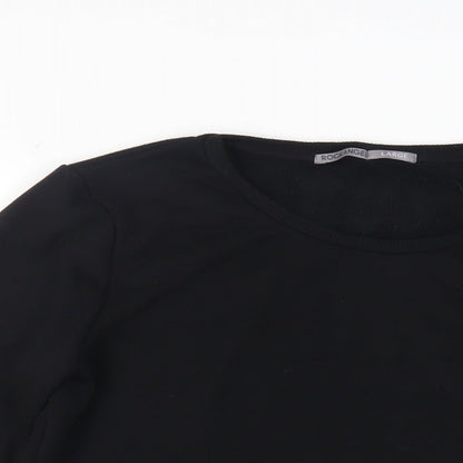 Rock Angel Womens Black Polyester Pullover Sweatshirt Size L Pullover - Kanye