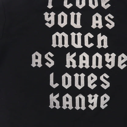 Rock Angel Womens Black Polyester Pullover Sweatshirt Size L Pullover - Kanye