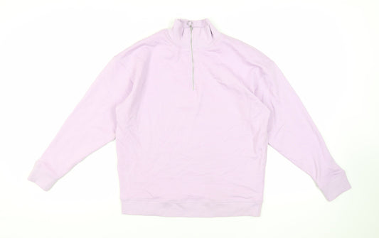 Womens UK Size 8 Marks and Spencer Purple Pullover Sweatshirt