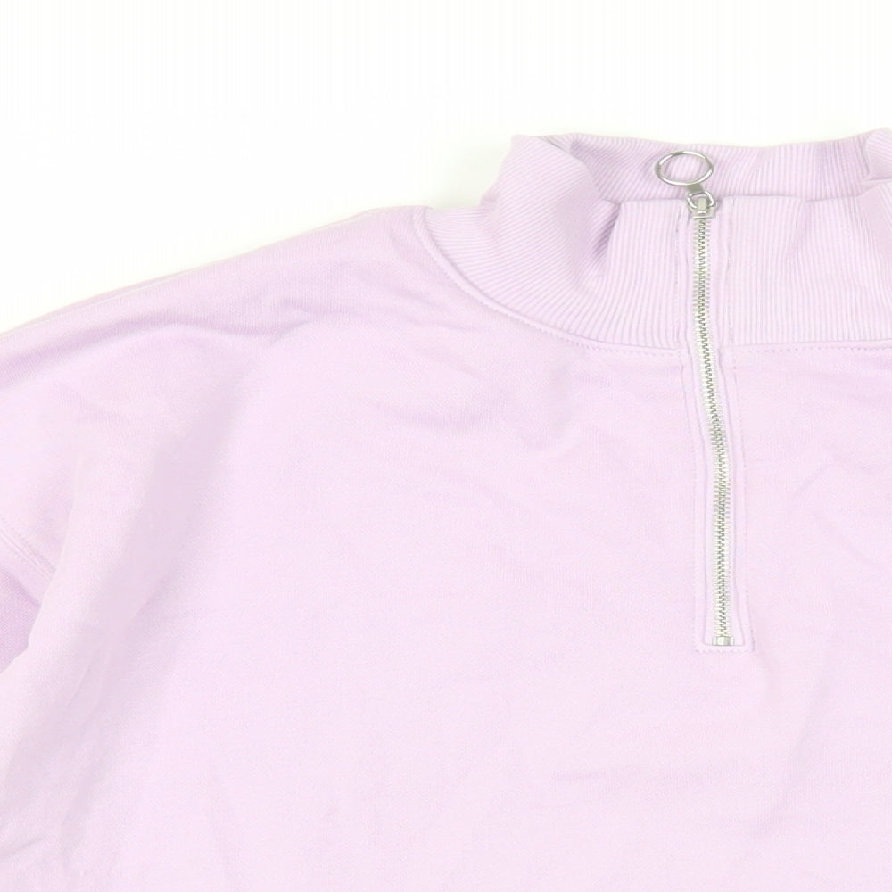 Womens UK Size 8 Marks and Spencer Purple Pullover Sweatshirt