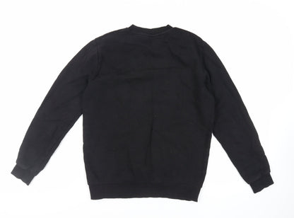 Womens UK Size 2XS ASOS Black Pullover Sweatshirt