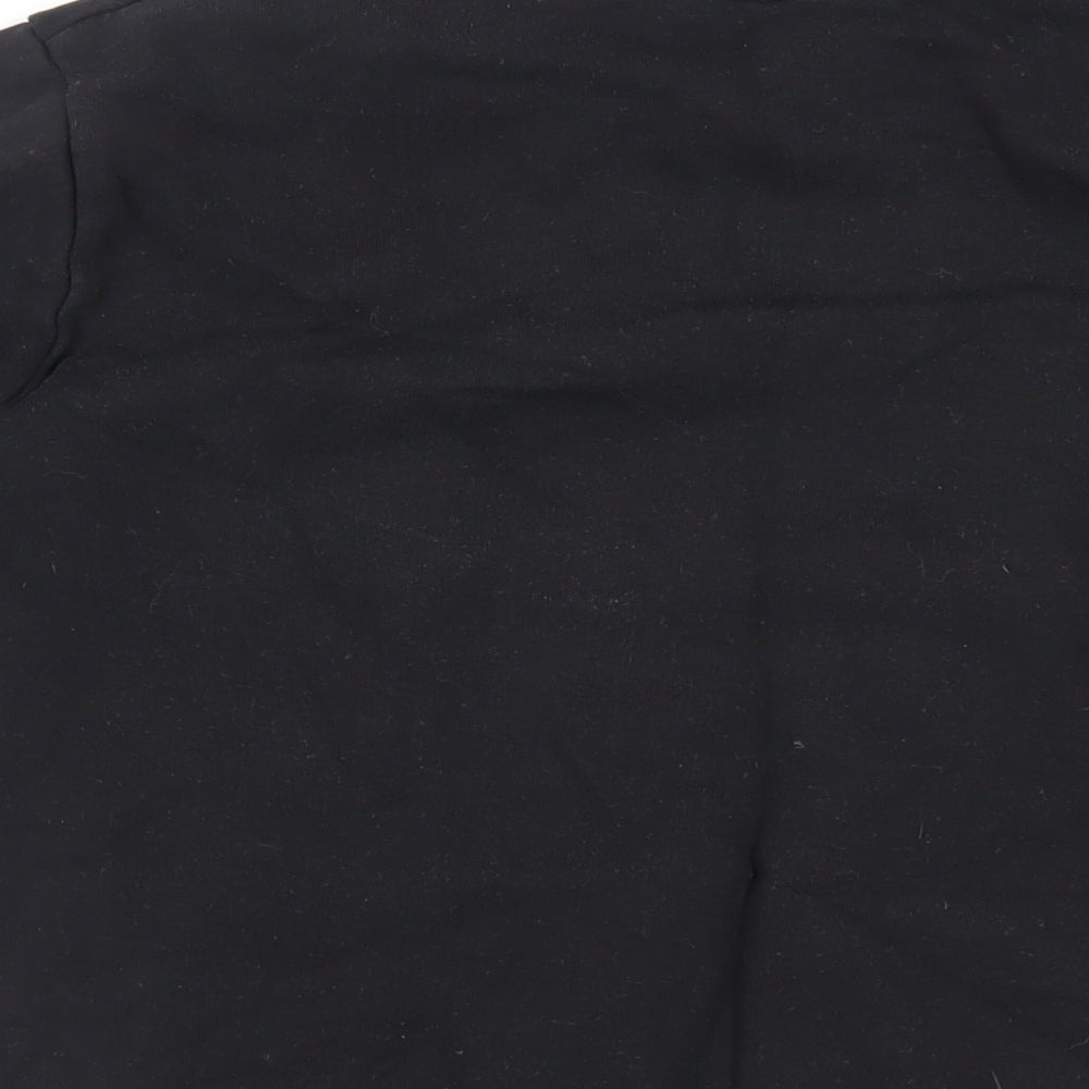 Womens UK Size 2XS ASOS Black Pullover Sweatshirt