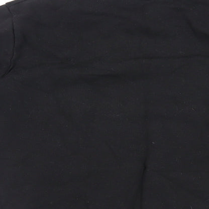 Womens UK Size 2XS ASOS Black Pullover Sweatshirt
