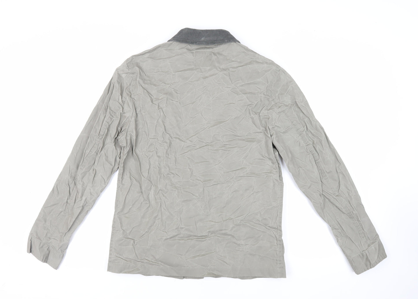 Zara Mens Green Jacket Size S Button