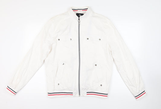 Mens UK Size 44 H&M White Jacket