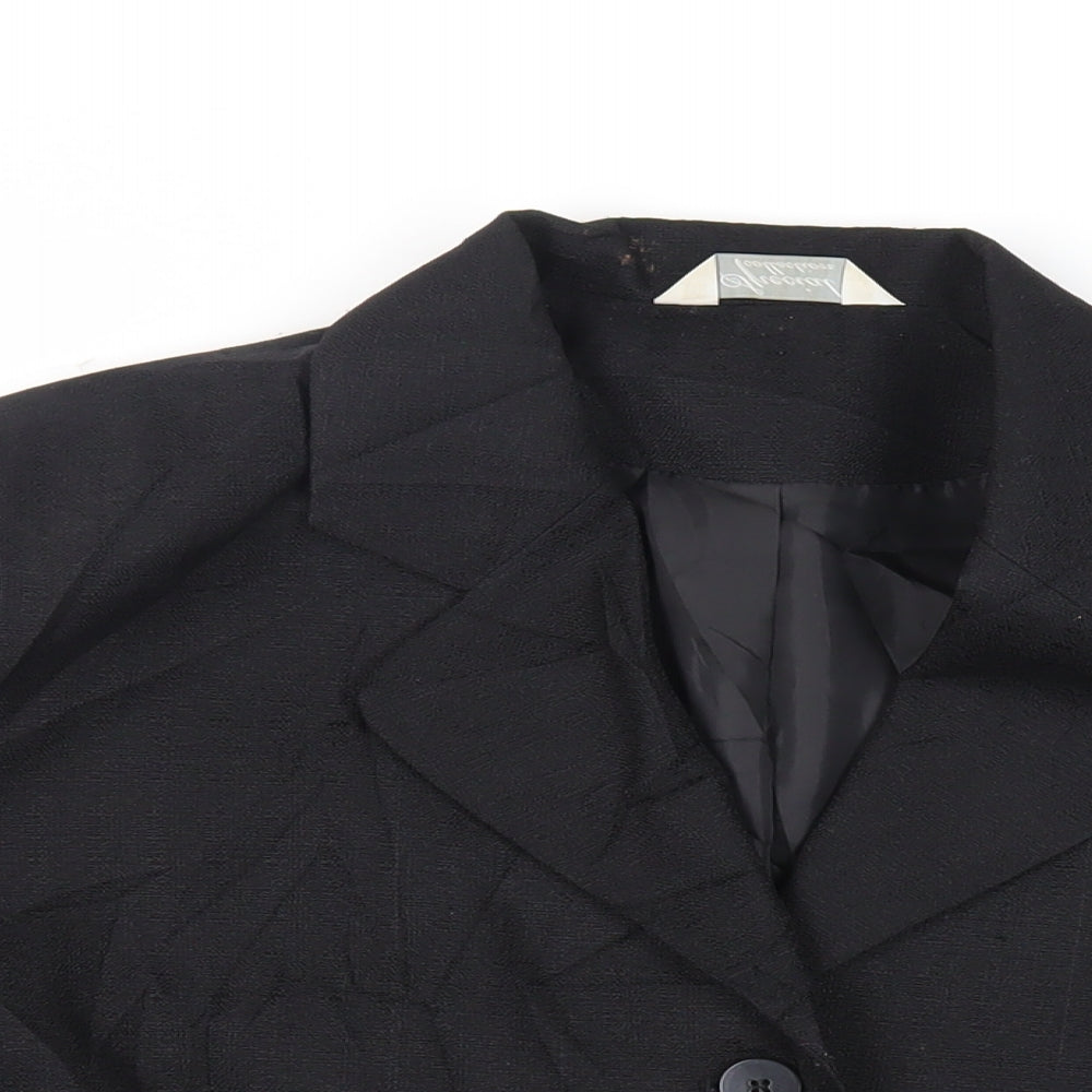 Womens UK Size 24 Special Collection Black Jacket