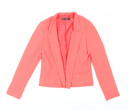 Womens UK Size 10 Miss Selfridge Pink Jacket
