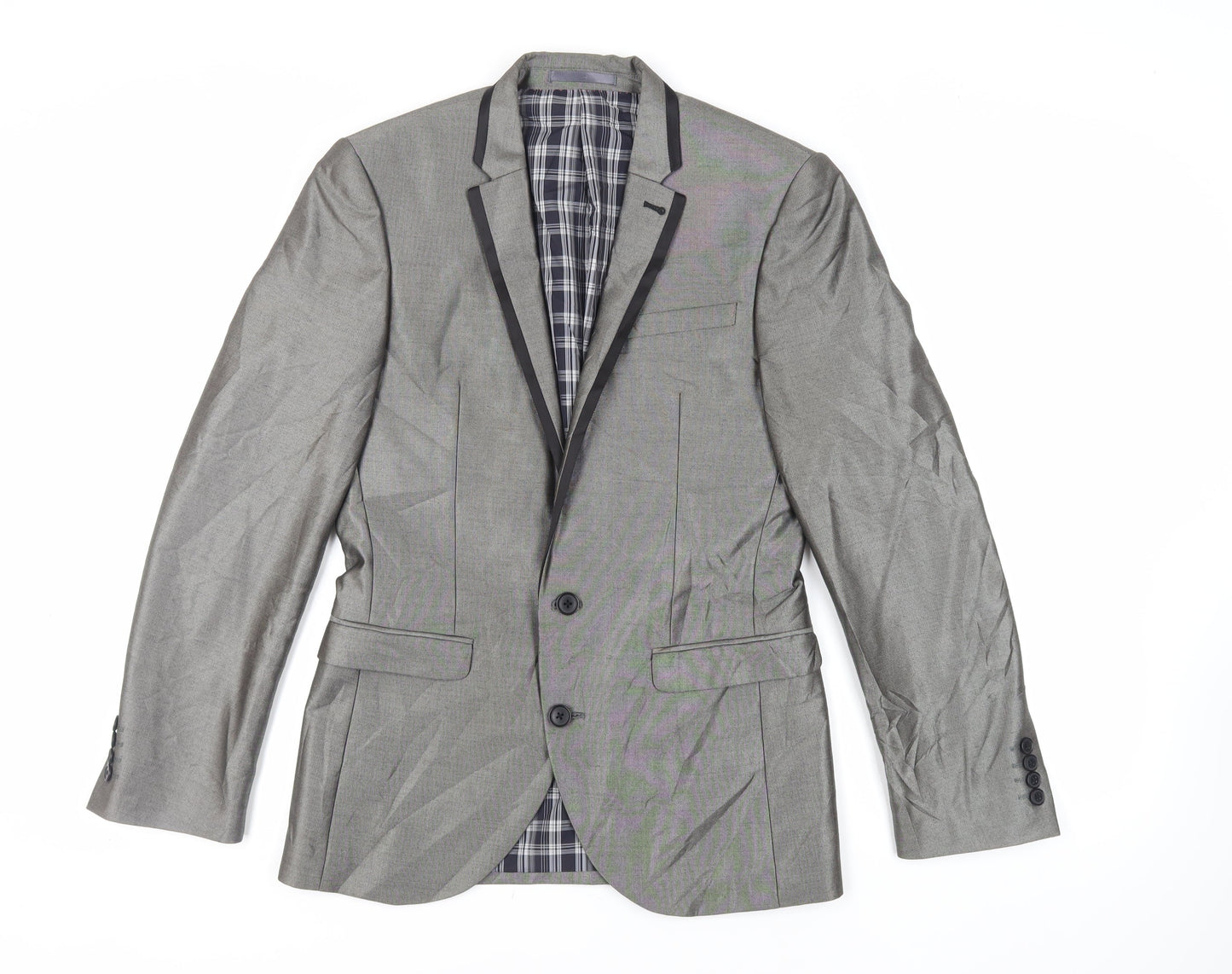 Mens UK Size 36 NEXT Regular Grey Suit Jacket