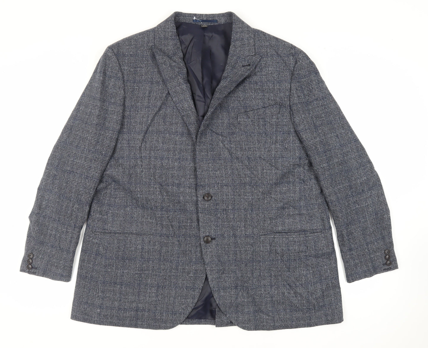 Mens UK Size 48 Marks and Spencer Regular Blue Suit Jacket