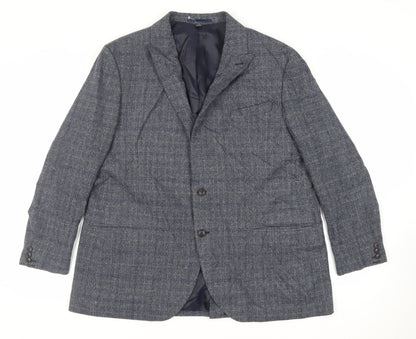 Mens UK Size 48 Marks and Spencer Regular Blue Suit Jacket
