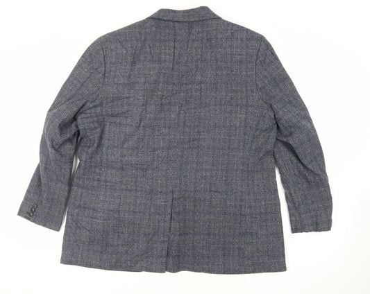 Mens UK Size 48 Marks and Spencer Regular Blue Suit Jacket