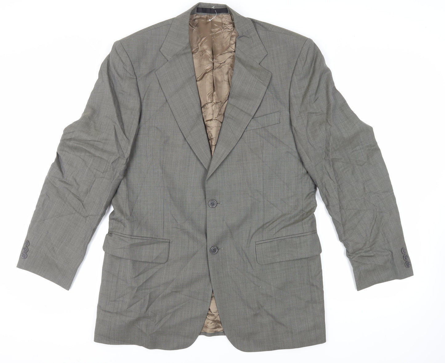 Mens UK Size 40 Marks and Spencer Regular Green Suit Jacket