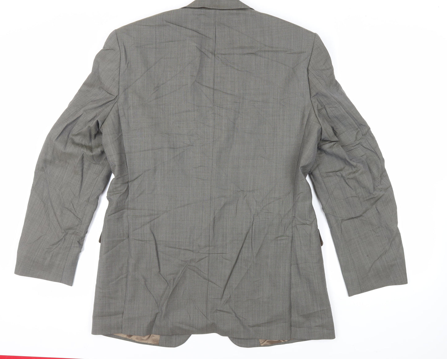 Mens UK Size 40 Marks and Spencer Regular Green Suit Jacket