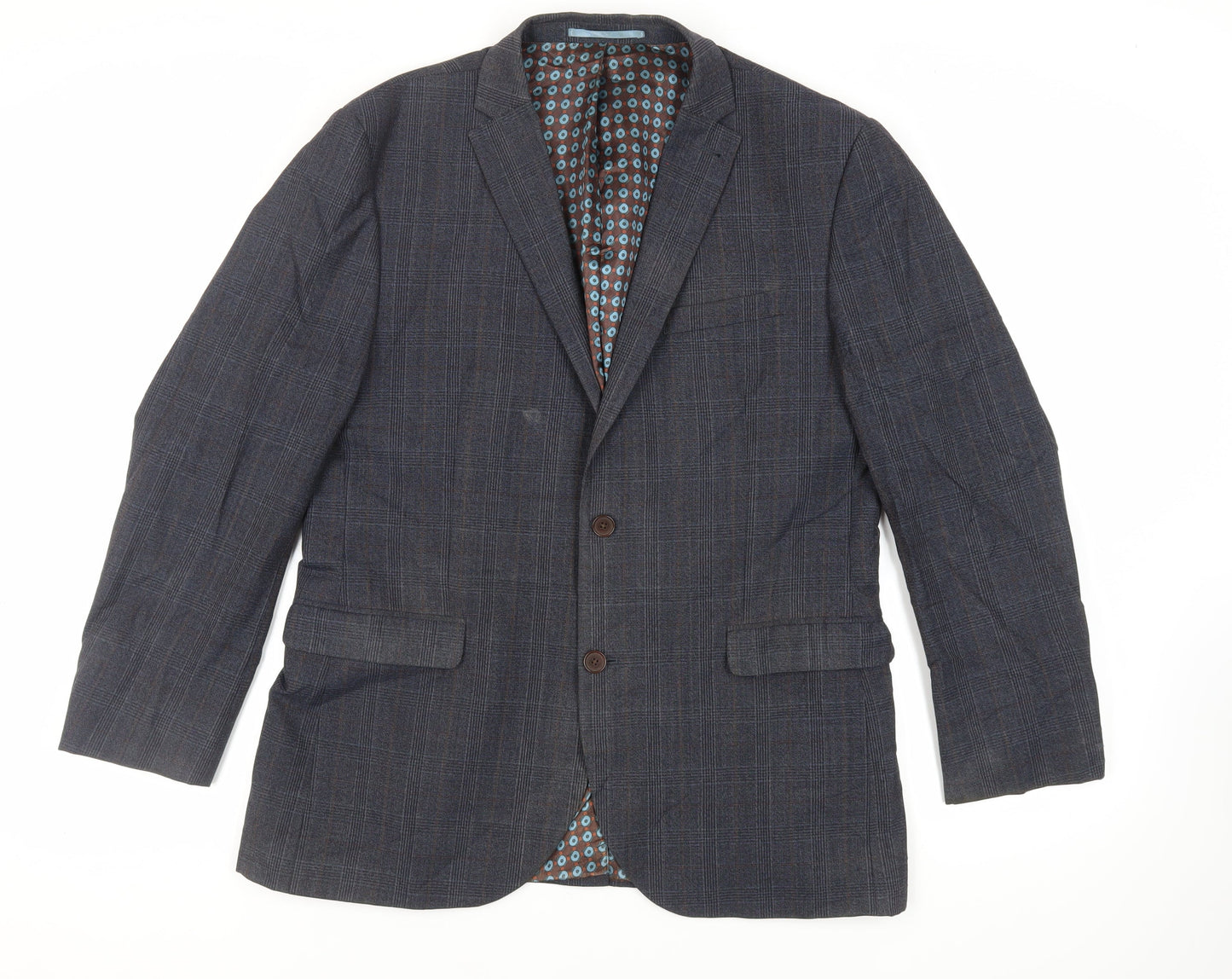 Mens UK Size 42 NEXT Regular Blue Suit Jacket