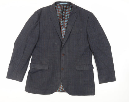 Mens UK Size 42 NEXT Regular Blue Suit Jacket
