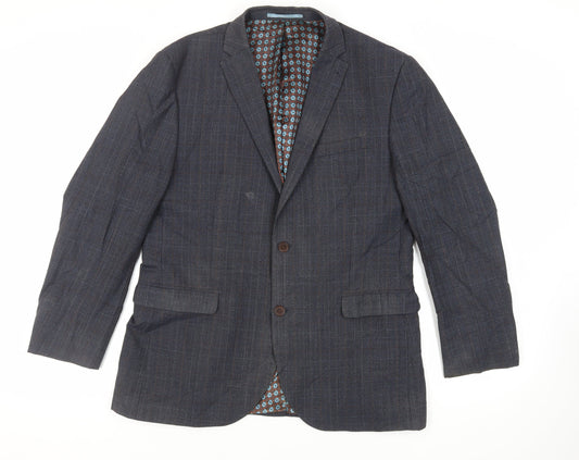 Mens UK Size 42 NEXT Regular Blue Suit Jacket