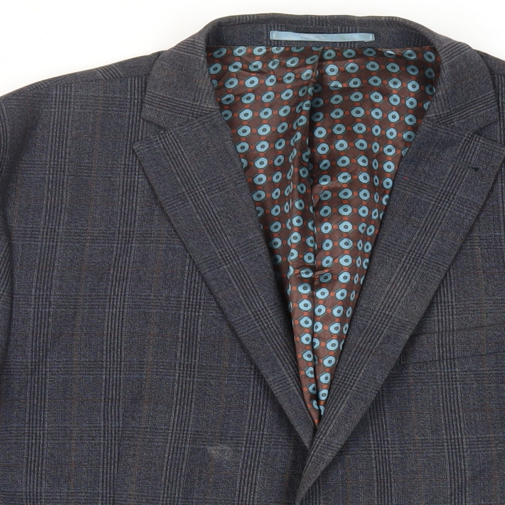 Mens UK Size 42 NEXT Regular Blue Suit Jacket