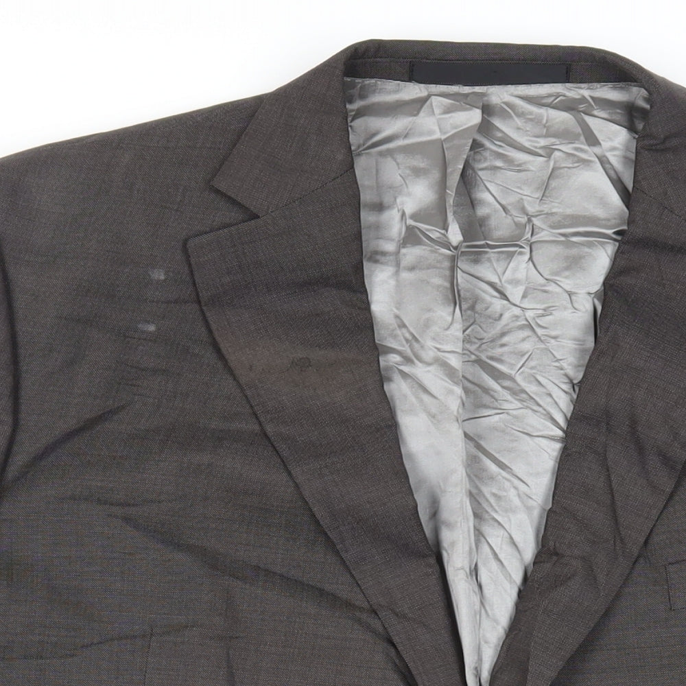Mens UK Size 48 Marks and Spencer Regular Grey Suit Jacket