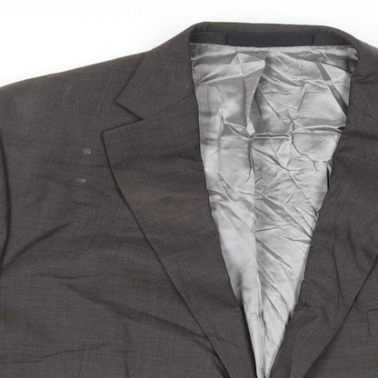 Mens UK Size 48 Marks and Spencer Regular Grey Suit Jacket