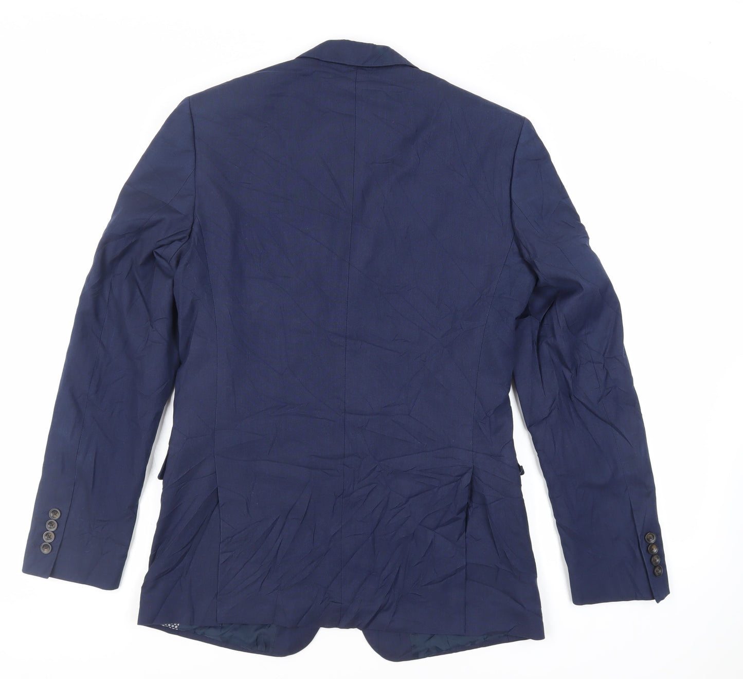 Mens UK Size 36 Marks and Spencer Regular Blue Suit Jacket