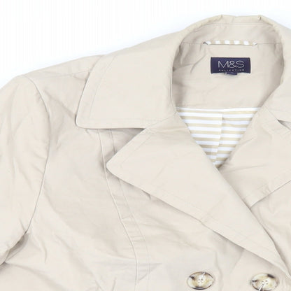 Womens UK Size 16 Marks and Spencer Beige Jacket