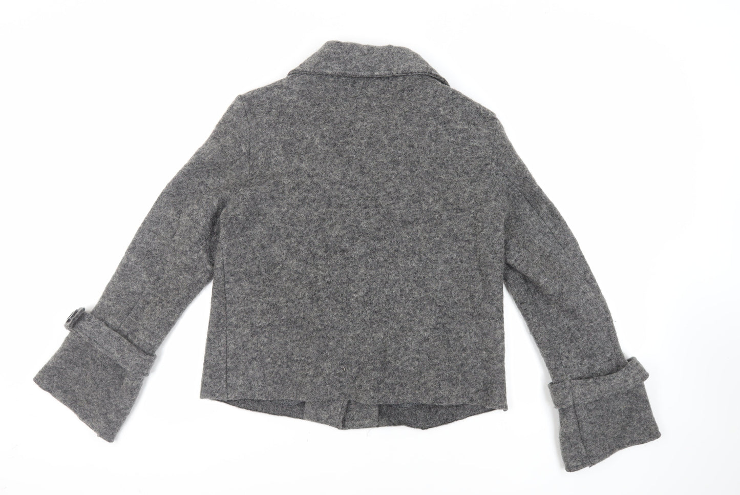 James Lakeland Womens Grey Jacket Size 18 Button - Unlined