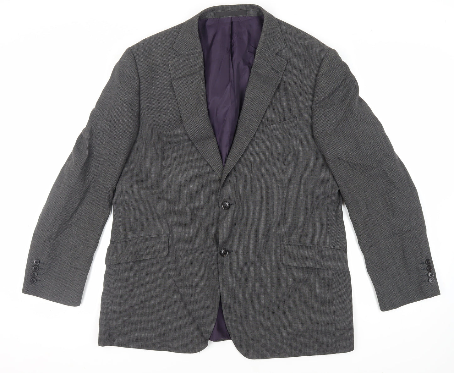 Mens UK Size 44 Marks and Spencer Regular Grey Suit Jacket