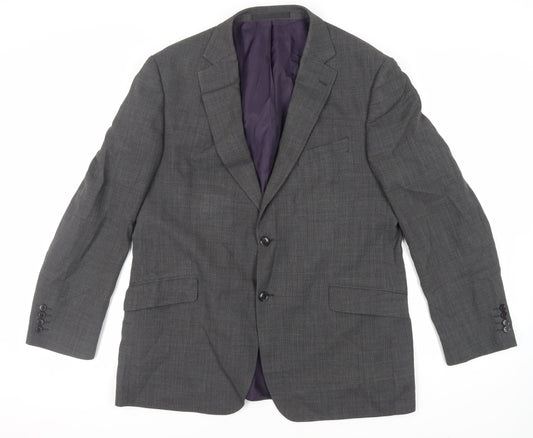 Mens UK Size 44 Marks and Spencer Regular Grey Suit Jacket