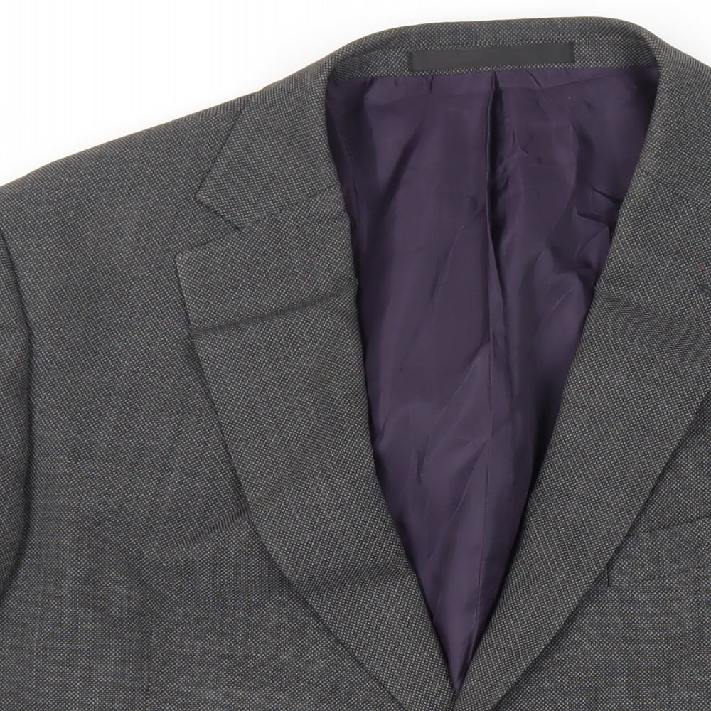 Mens UK Size 44 Marks and Spencer Regular Grey Suit Jacket