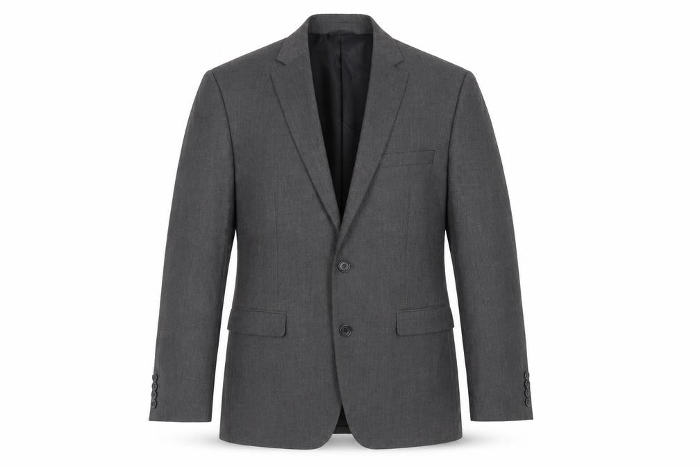 Mens UK Size 40 Burton Regular Grey Suit Jacket
