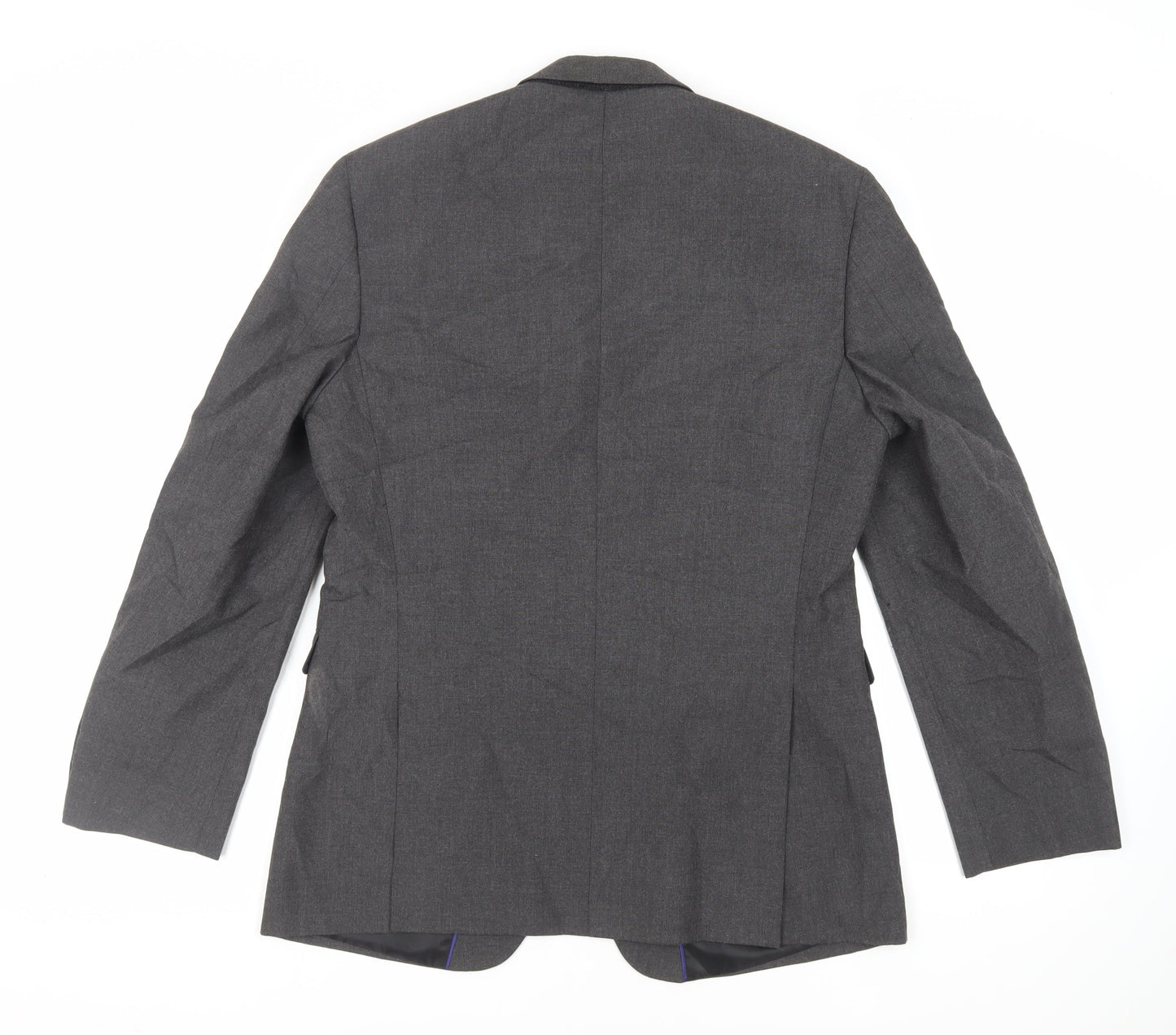Mens UK Size 40 Burton Regular Grey Suit Jacket