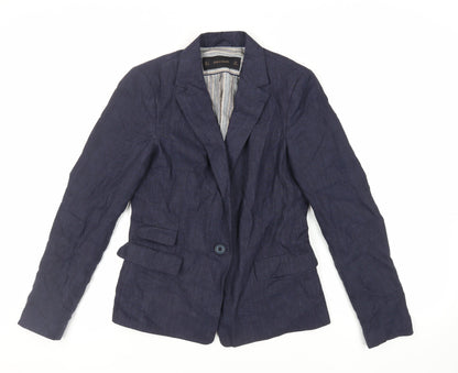 Womens UK Size S Zara Blue Jacket