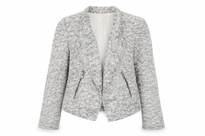 Womens UK Size S Zara Grey Jacket