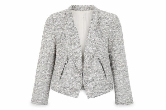 Womens UK Size S Zara Grey Jacket
