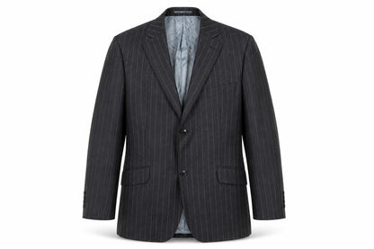 Mens UK Size 40 Alfred Brown Regular Black Suit Jacket