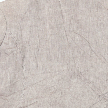 EAST Womens Pink Jacket Blazer Size 10 Button