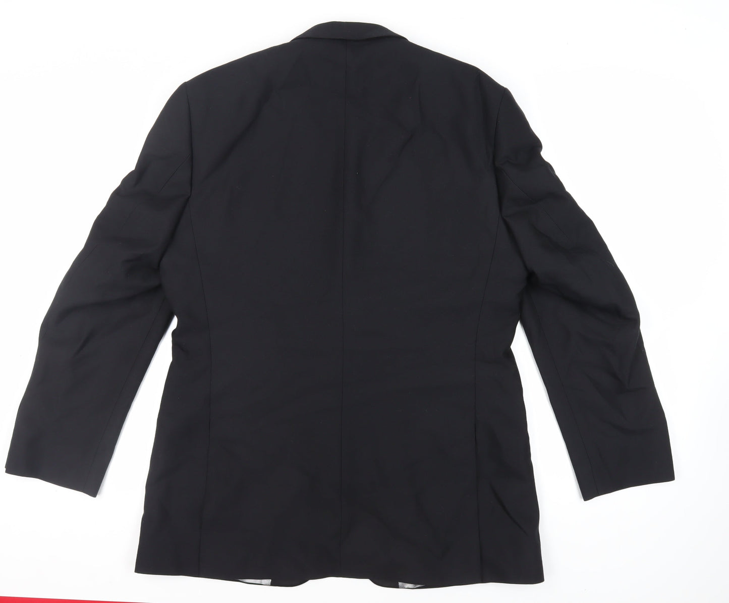 Mens UK Size 42 Burton Regular Black Suit Tuxedo