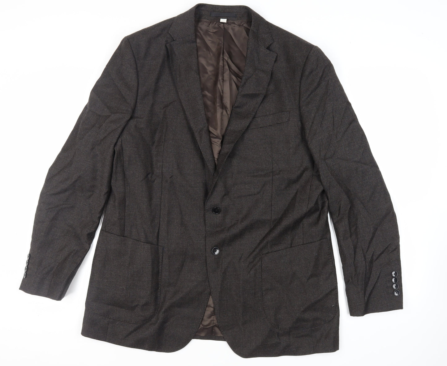 Mens UK Size 44 Marks and Spencer Regular Brown Suit Jacket